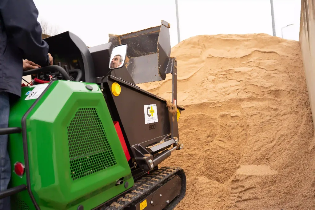 La brouette à chenille DP800 vendue par chargeur plus